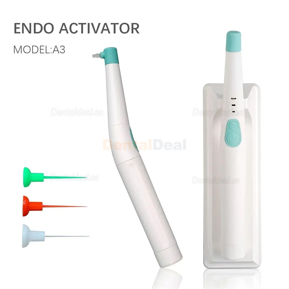 YAHOPE A3 Ultrasonic Endo Activator Endodontic Activator with 120 Pcs Tips
